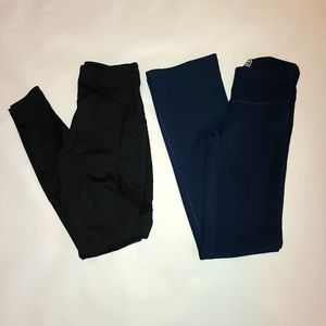 2 pairs athletic leggings